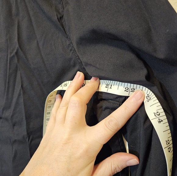 Universal Standard black button down blouse - Picture 9 of 9